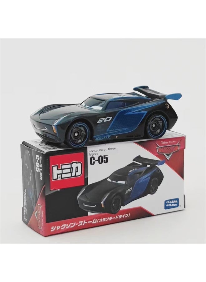 Authentic Tomy Car Model Toys Cars Alloy Racing Car Models Small Collectible Gifts For Boys Toys Racing 155 Scale-Color:Racing Story-C-24-Lightning McQueen