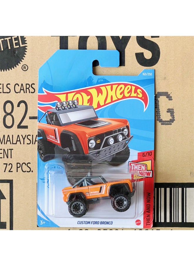 Miniature Alloy Car Hot Wheels Racing Car Toy Track 2024e Batch Model C4982 High Quality Diecast Vehicles For Kids Play-Color:Authorized Cars 10 Cars Do Not Repeat (single Shot Does Not Send)