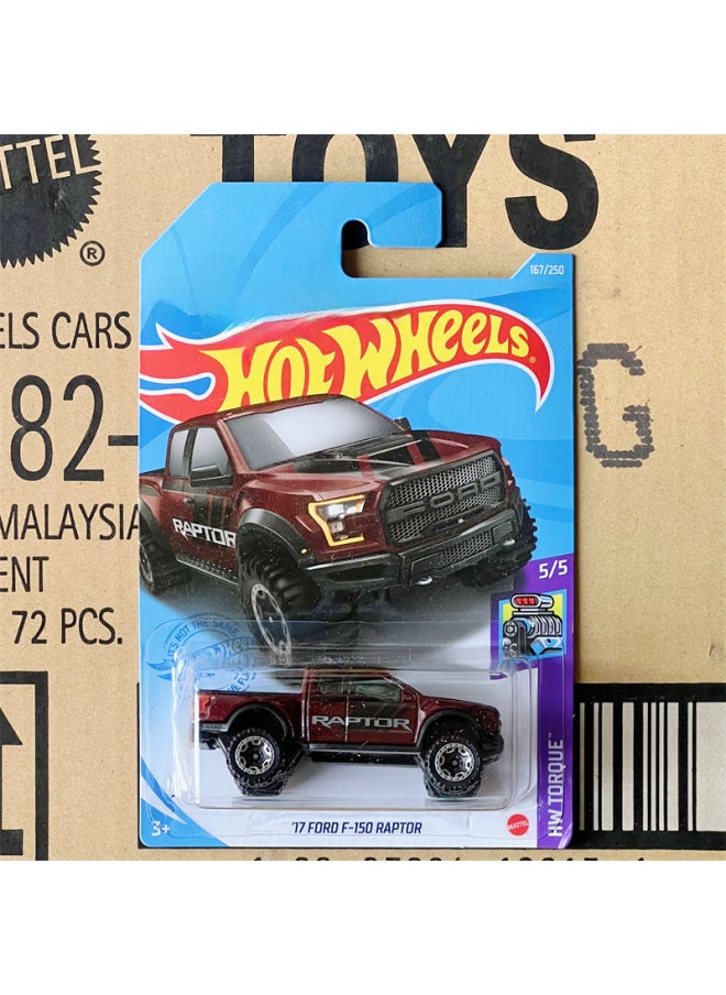 Miniature Alloy Car Hot Wheels Racing Car Toy Track 2024e Batch Model C4982 High Quality Diecast Vehicles For Kids Play-Color:Authorized Cars 10 Cars Do Not Repeat (single Shot Does Not Send)