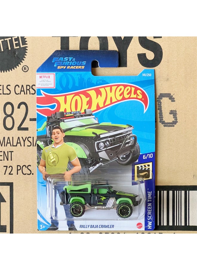 Miniature Alloy Car Hot Wheels Racing Car Toy Track 2024e Batch Model C4982 High Quality Diecast Vehicles For Kids Play-Color:Authorized Cars 10 Cars Do Not Repeat (single Shot Does Not Send)