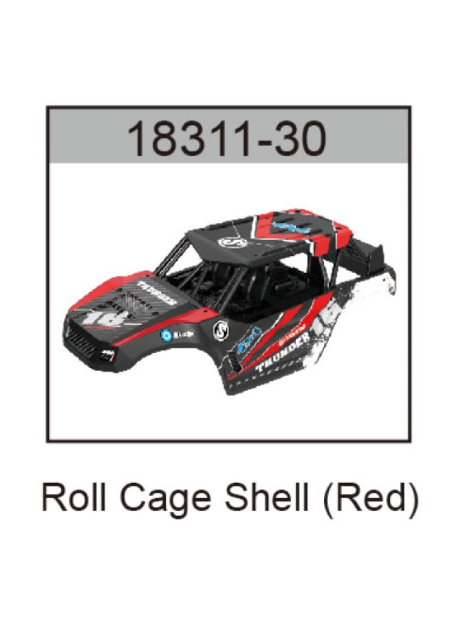 18311 Remote Control Car Accessories 18301 High-speed Remote Control Racing Car 2.4g Electronic Plastic Components 18321-Color:Screwdriver