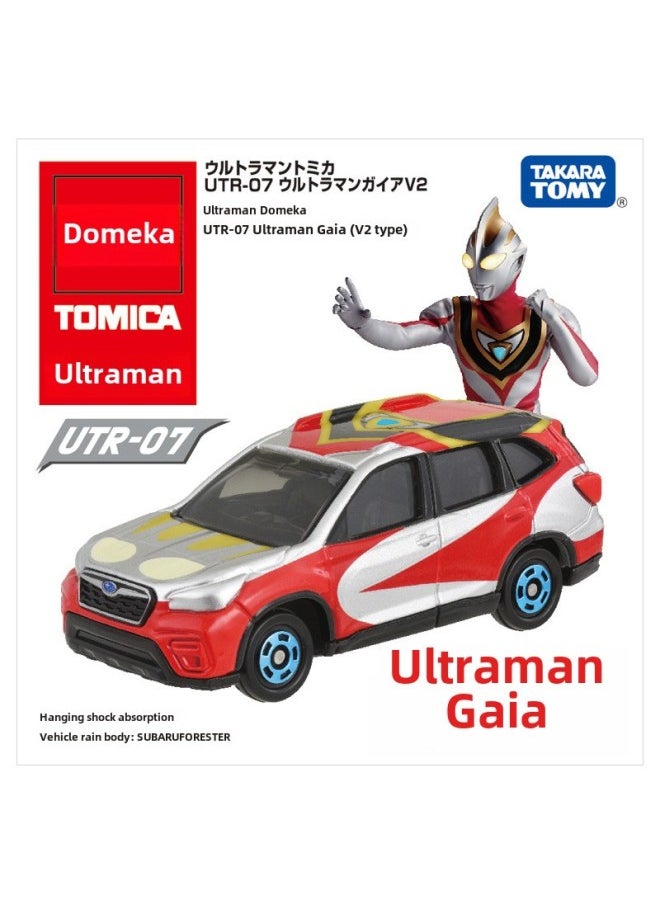 Domeca Car Alloy Car Black Box Model Genuine Car Model Toy Car Sports Car Red Box Genuine Goods-Color:UTR-07 Gaia Altman (only Car Without Altman)