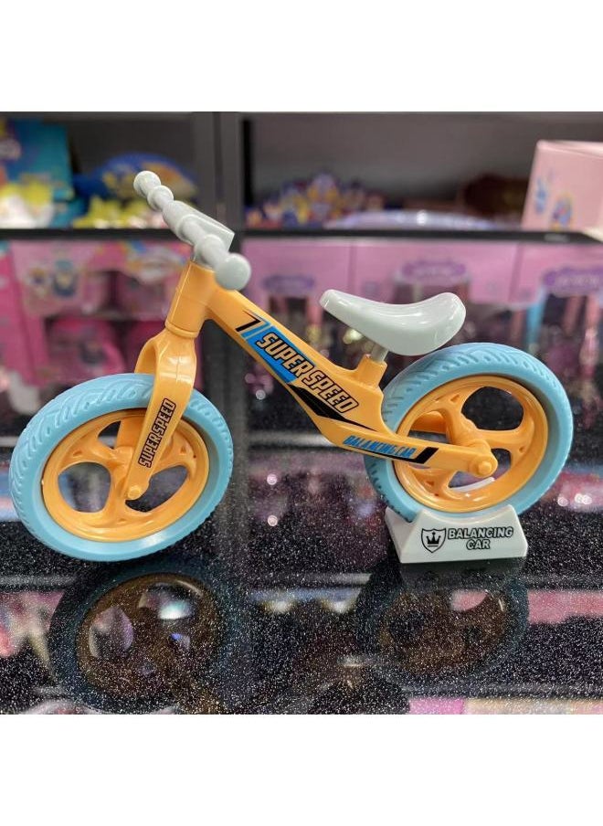Internet Celebrity Assembled Bicycle Static Model Decoration Keychain Pendant Toy Bicycle Bicycle Small Gift Wholesale-Color:Assembled Bicycle Green (not Assembled)
