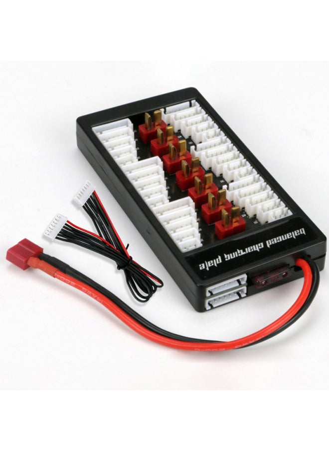 B6 Lithium Battery Balance Charger Conversion XT60 T Plug And Charge Plate Parallel Conversion Expansion Plate Sub-charge Multi-charge Plate-Color:TPlug And Charge Plate XT60 Input