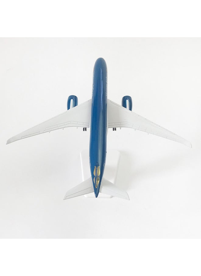 20cm Vietnam A350 Solid Alloy Aircraft Model With Landing Gear Model Aircraft Static Ornaments Gift Collection-Color:20cm Vietnam A350