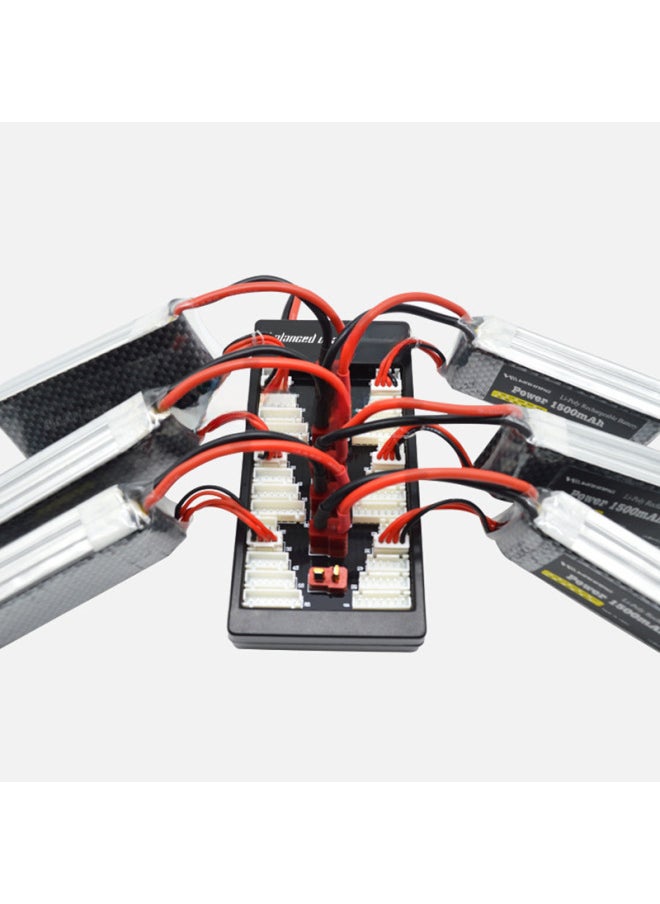 B6 Lithium Battery Balance Charger Conversion XT60 T Plug And Charge Plate Parallel Conversion Expansion Plate Sub-charge Multi-charge Plate-Color:XT60 And Charging Plate XT60 Input