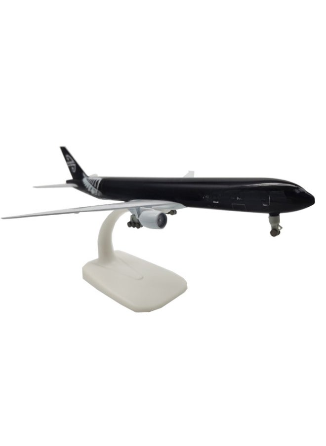 20cm Zealand 777 Simulation Aircraft Model Alloy With Landing Gear Wheel Ornaments Airplane Model Toy Gift-Color:20cm Zealand 777