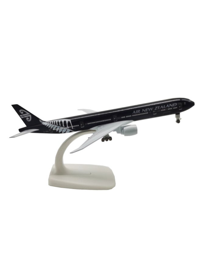 20cm Zealand 777 Simulation Aircraft Model Alloy With Landing Gear Wheel Ornaments Airplane Model Toy Gift-Color:20cm Zealand 777
