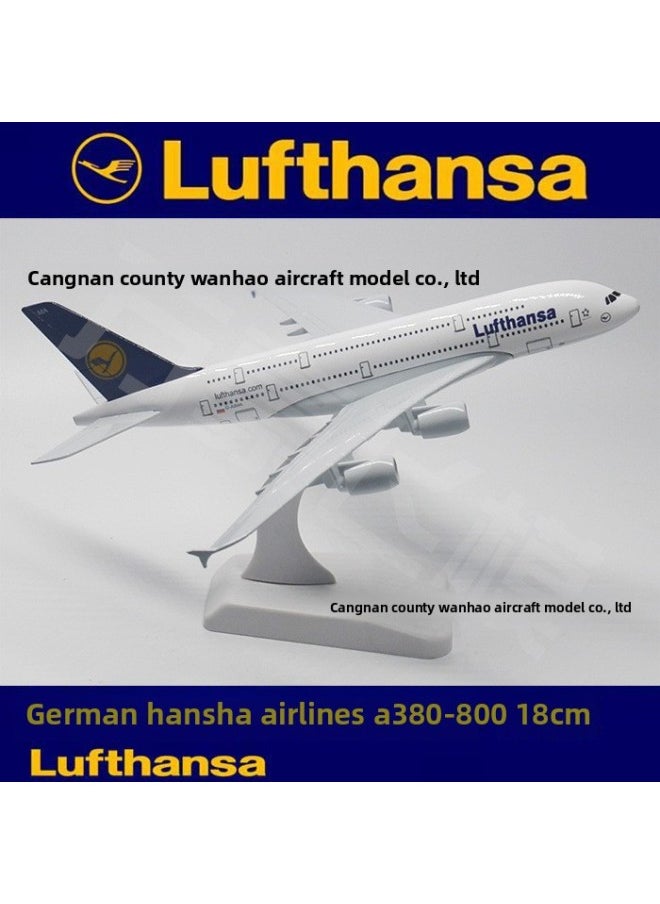 A380 Aircraft Model Original Model Singapore UAE UK Lufthansa 20cm Collection Gift Metal Alloy-Color:A380 Malaysia Malaysia