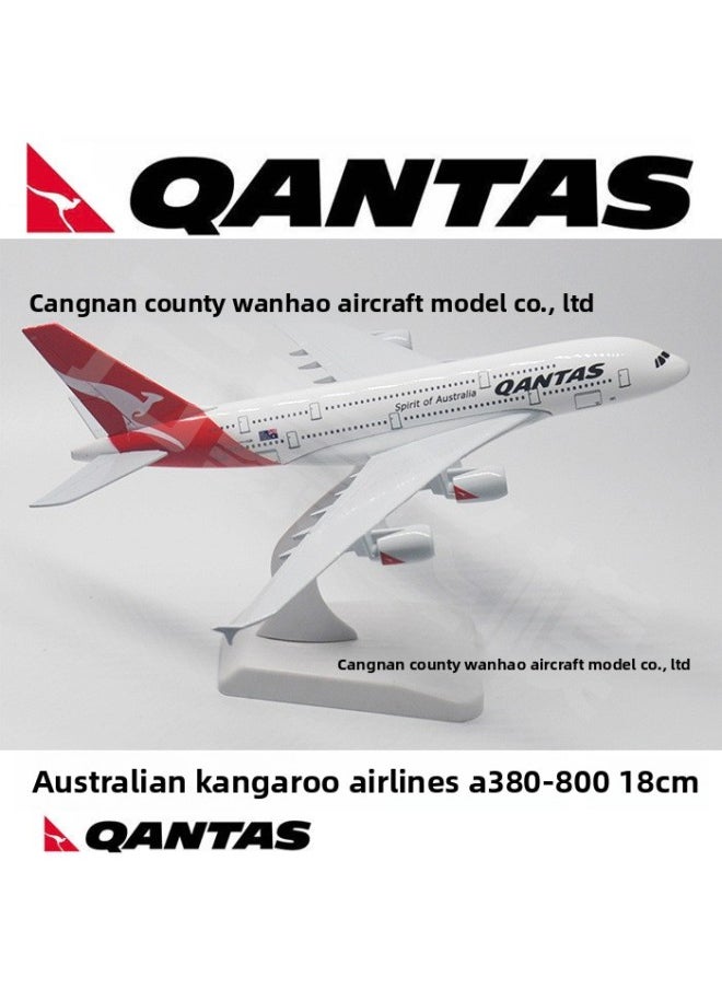 A380 Aircraft Model Original Model Singapore UAE UK Lufthansa 20cm Collection Gift Metal Alloy-Color:A380 Malaysia Malaysia