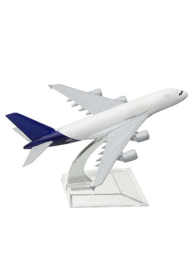 1:400 Civil Aviation Aircraft Model Alloy International Airbus Model Simulation Office Aircraft Model Ornaments-Color:A380 FedEx