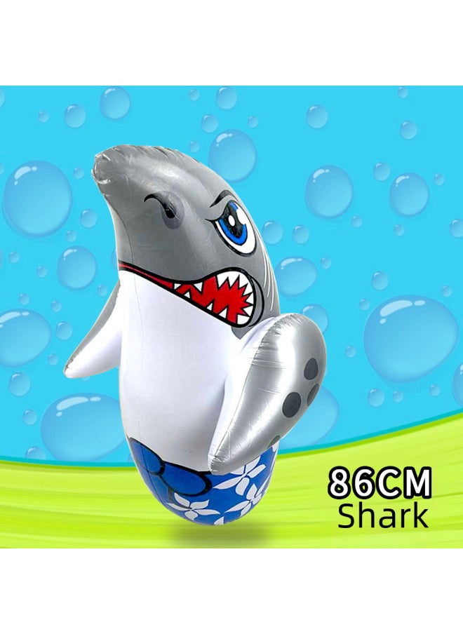 Direct Supply 90 Extra Large Penguin Tumbler Children Vent Sports Boxing Cartoon Inflatable Tumbler Toy-Color:Large Elephant