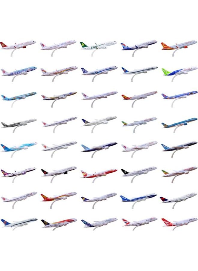 # Aircraft Model Alloy Passenger Aircraft Boeing B7 Air China Eastern Airlines Xiamen Airlines Hainan Airlines Airbus A320 China Southern Airlines B73-Color:Tibetan Airlines 320- 20cm