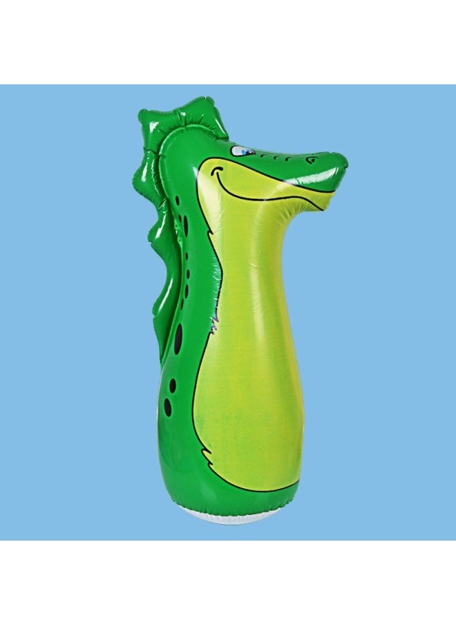 Classic Stall Best-selling 70cm Animal Penguin Inflatable Tumbler Baby Inflatable Toys-Color:kt