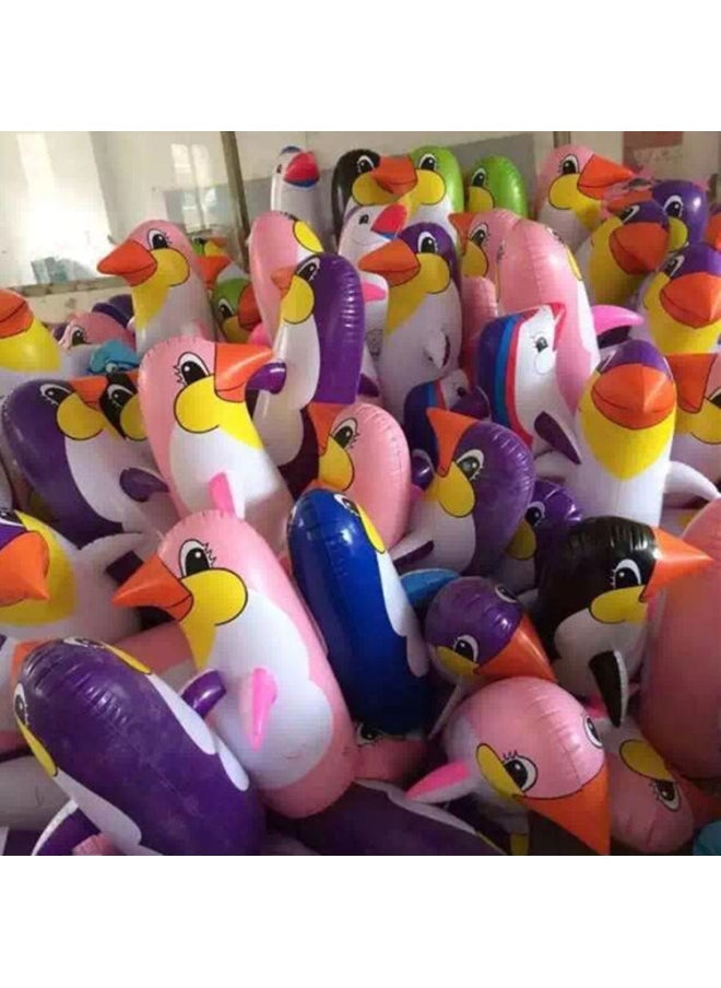 Classic Stall Best-selling 70cm Animal Penguin Inflatable Tumbler Baby Inflatable Toys-Color:kt