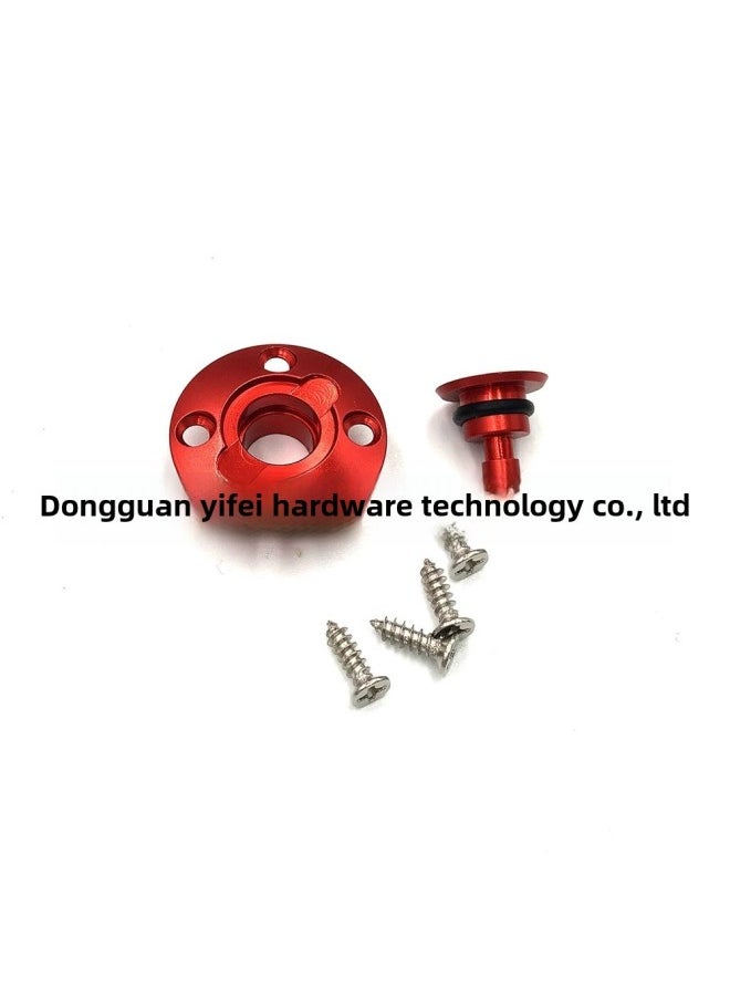 KUZA Tiger Shark TOC Model Aircraft Refueling Port (special For Gasoline Engine) Model Aircraft Gasoline Engine Vent-Color:Red