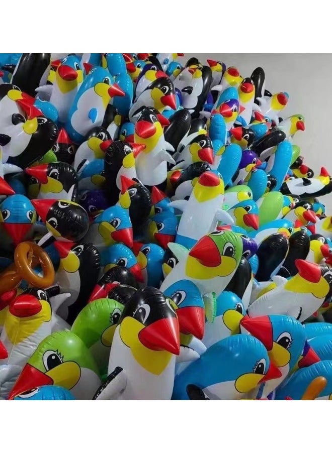 95 Large Tumbler Dinosaur Penguin Inflatable Hammer Children Inflatable Toys To Push The Night Market Hot-Color:90 Large Penguin Tumbler