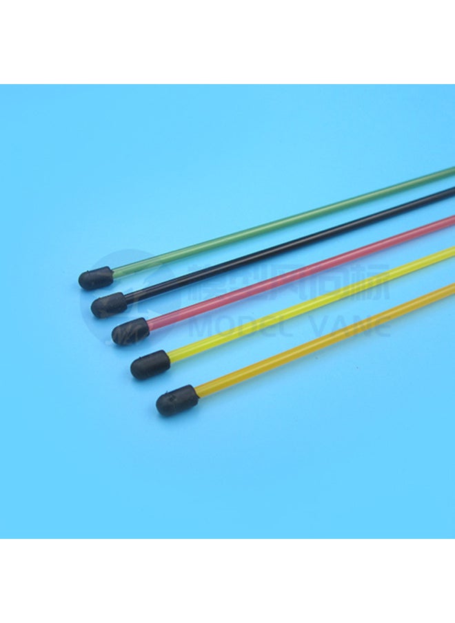 Ship Model Car Model Universal Color Antenna Pedestal Antenna Tube Sleeve Aluminum Alloy Antenna Pedestal Assembly-Color:Green Seat + Green Tube Assembly