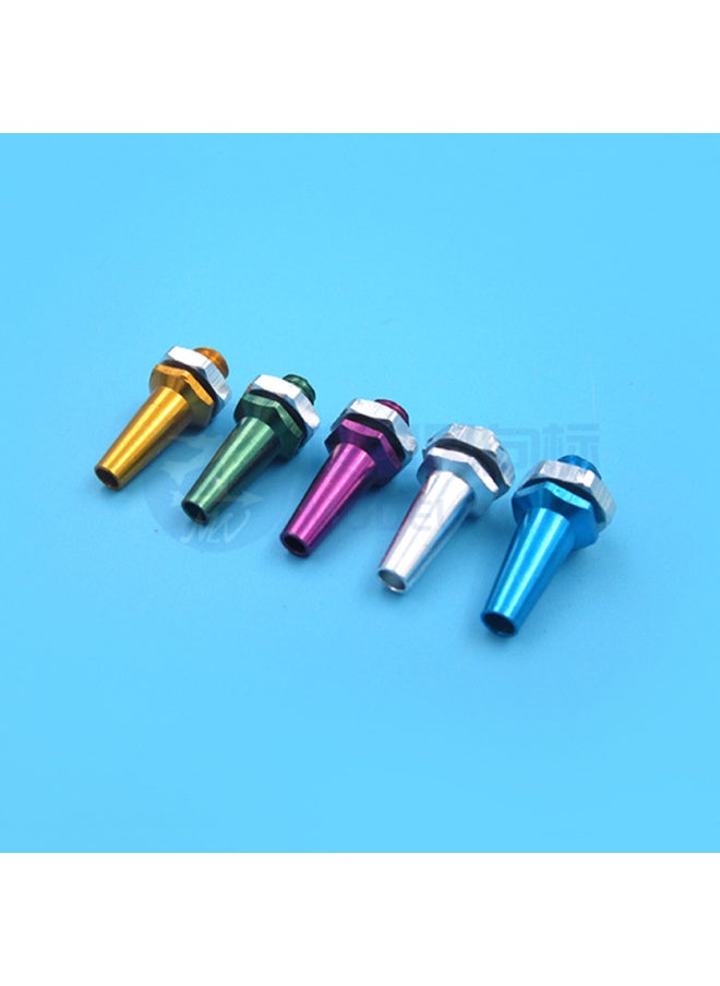 Ship Model Car Model Universal Color Antenna Pedestal Antenna Tube Sleeve Aluminum Alloy Antenna Pedestal Assembly-Color:Green Seat + Green Tube Assembly