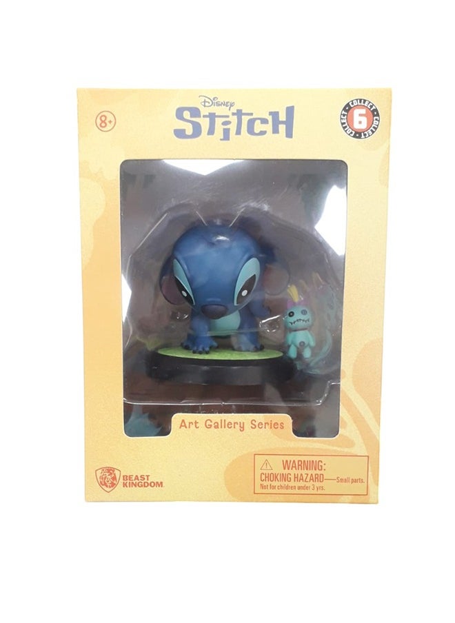 Lilo And Stitch Art Gallery Figure Series| Collectible Figure | Display Figure | Perfect Gift for Collectors and Kids - Stitch Gleaning the Scrump