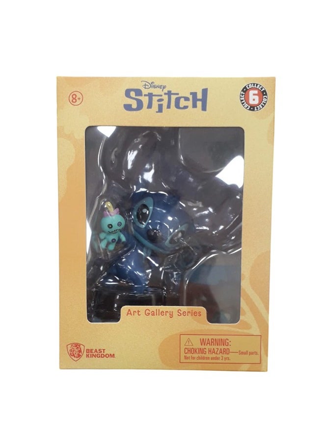 Lilo And Stitch Art Gallery Figure Series| Collectible Figure | Display Figure | Perfect Gift for Collectors and Kids - Stitch The Scrump Thrower