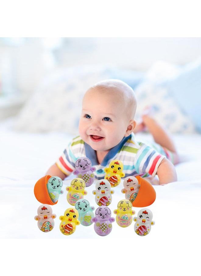 Easter Eggs with Novelty Toys Basket Stuffers Gift Pinata Toy Classroom Prizes for Children