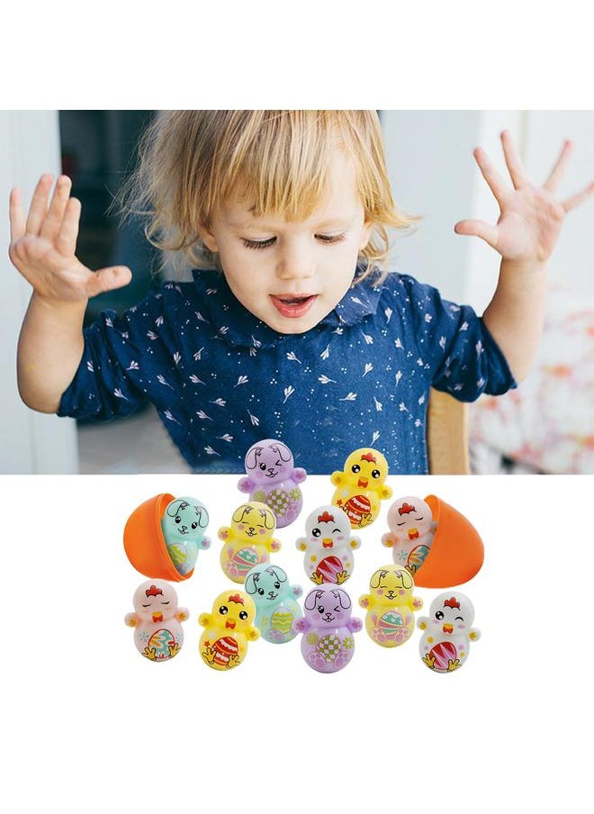 Easter Eggs with Novelty Toys Basket Stuffers Gift Pinata Toy Classroom Prizes for Children