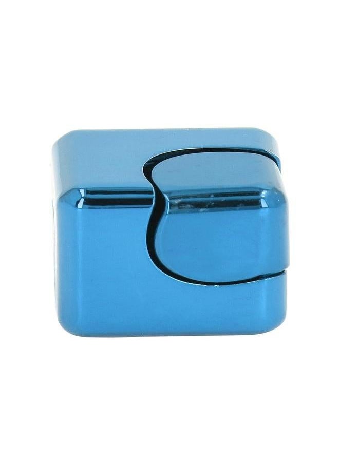 ADHD Stress Relieving Fidgeting Toy Keep Concentration Alloy Adult Sensory Rotating Game for ADD Autism Blue