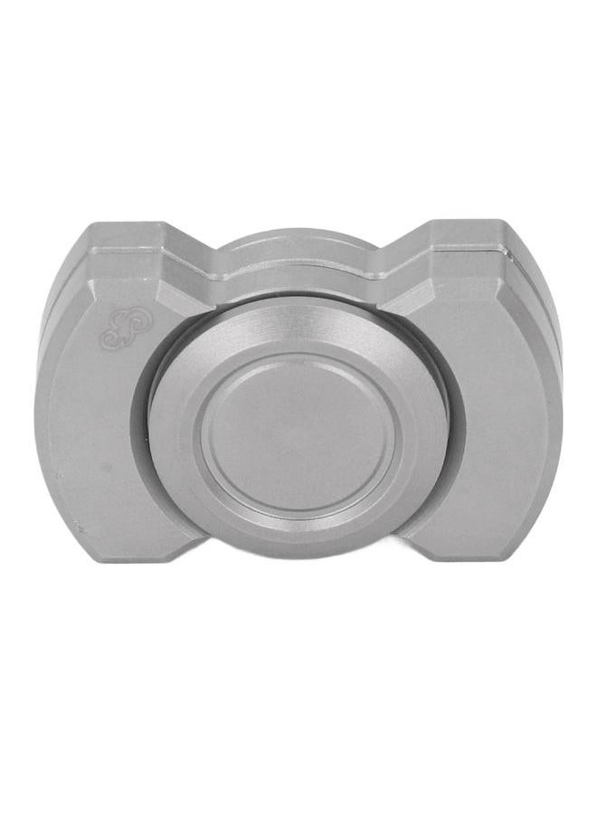 Fidget Slider Toy Portable Lightweight Ergonomic Multifunctional Rugged Relief Stress for Adult ADHD ADD Silver