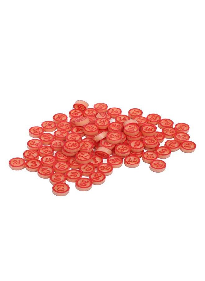 Number Board Game Pieces Plastic Solid Interactive Numbers 1‑90 for Party Entertainment