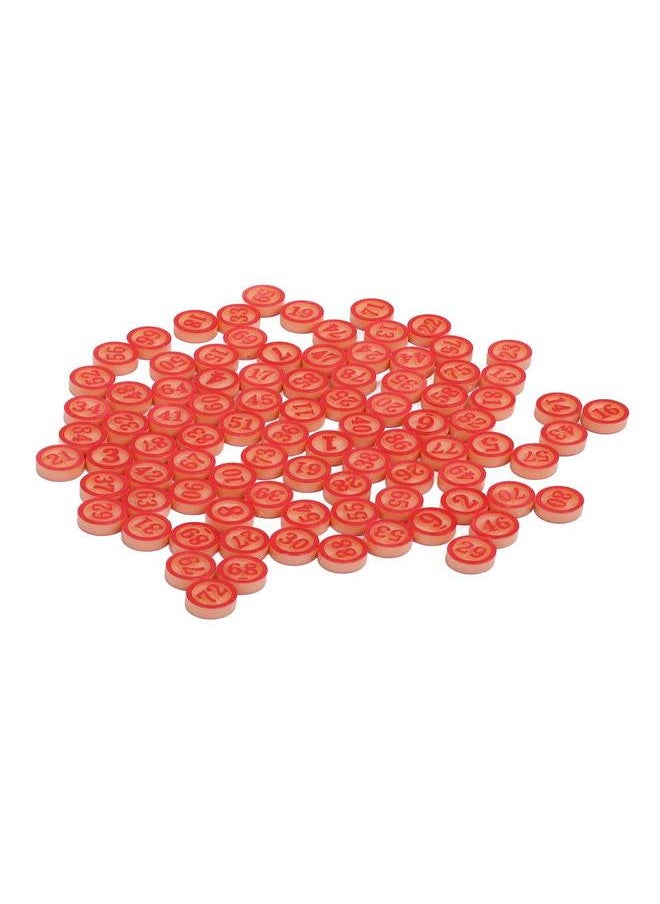 Number Board Game Pieces Plastic Solid Interactive Numbers 1‑90 for Party Entertainment