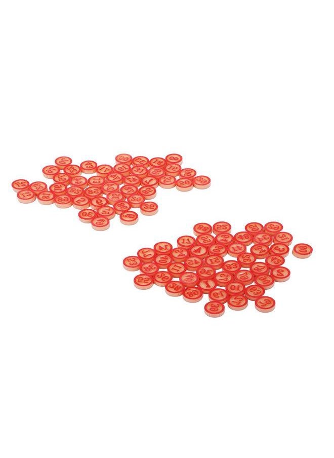 Number Board Game Pieces Plastic Solid Interactive Numbers 1‑90 for Party Entertainment