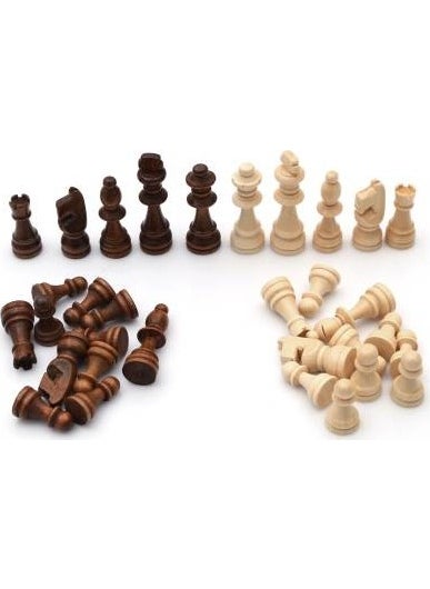 Polyester Small Size Chess Set 31 x 31 cm