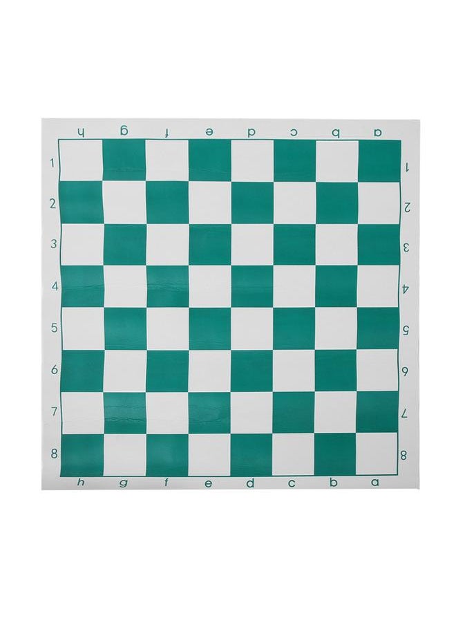 Portable Plastic Leisure International Chess Board Game Set with Storage Backpack 44cm Medium