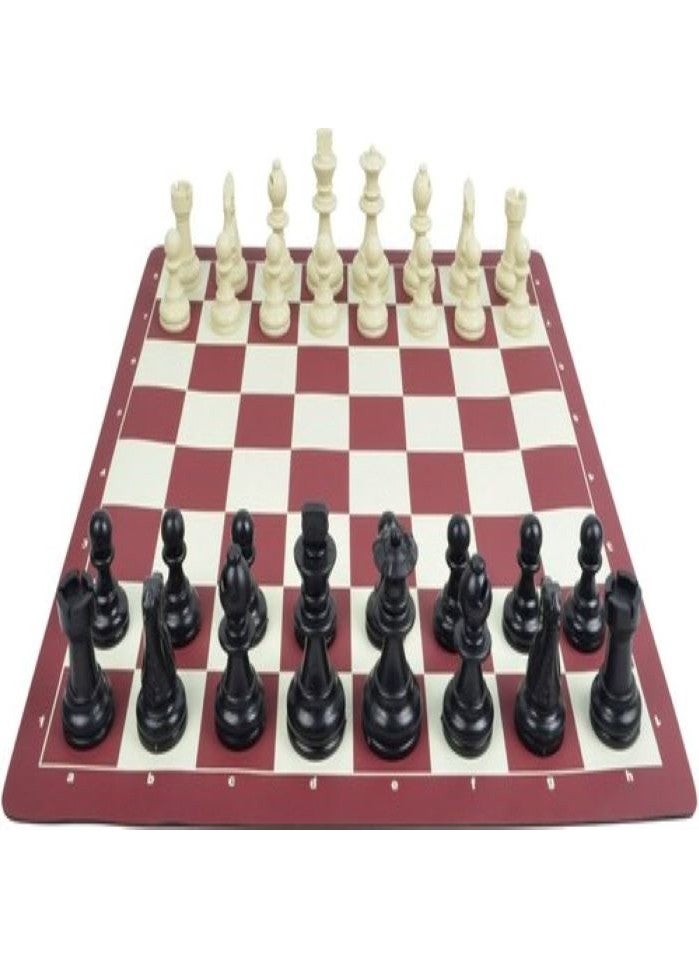 e Roll Chess Set with Special Weighted Pieces