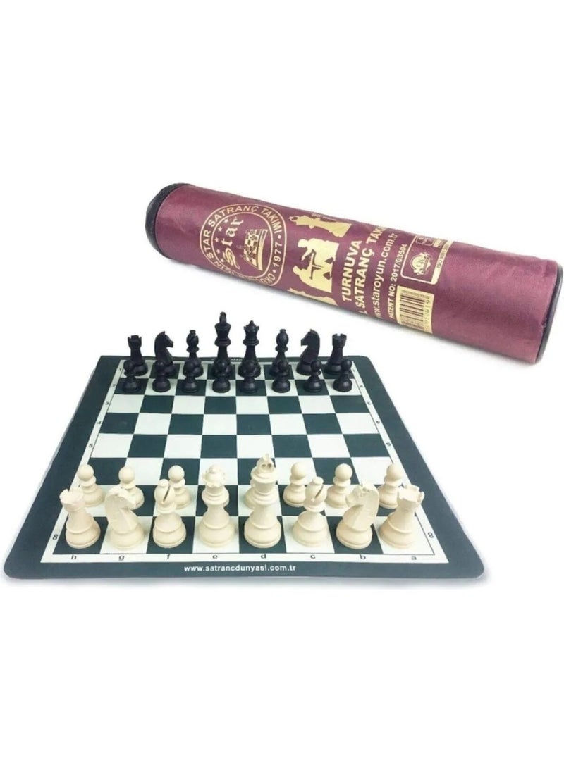 Roll Chess Set with Bag Large Size 45X45CM