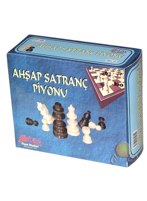 Star Chess Pawn Wooden NO:2