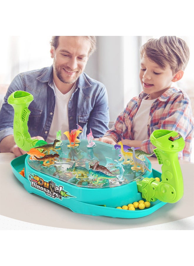 Children's Table Game Table Game Toys Parent-Child Educational Interactive Double Play Football Dinosaur Boy Cross Border-Color:Dinosaur Battle Game 32 Dinosaurs 48 Balls [english Color Box]