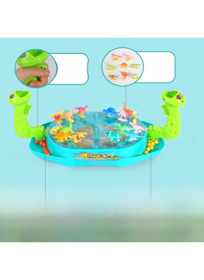 Children's Table Game Table Game Toys Parent-Child Educational Interactive Double Play Football Dinosaur Boy Cross Border-Color:Dinosaur Battle Game 32 Dinosaurs 48 Balls [english Color Box]