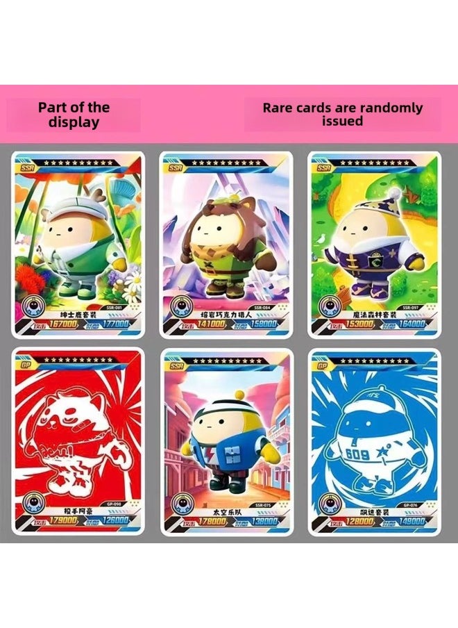 Altman Card Board Game Full Star Flash Card Which Card Pony Egg Collection Polly Game Gift Clip Machine Batch-Color:A Pack Of Bear No Full Flash Cards (5 Cards In A Pack)