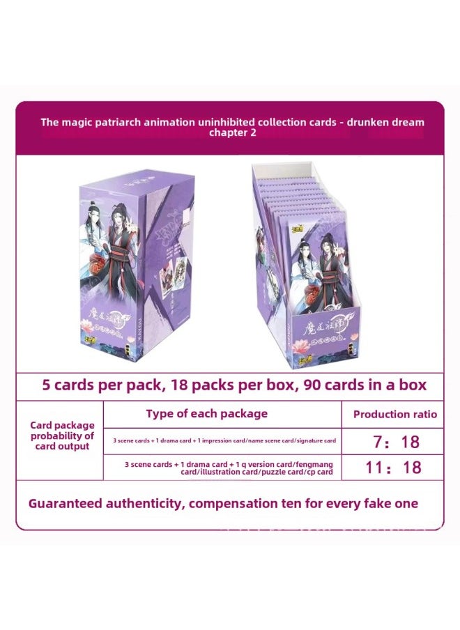Genuine Card Tour Pony's Polly Card Fun Shadow Card Hui Month Card Ye Luoli Card A Whole Box Of Wholesale-Color:The Last Generation Of Magic Road Patriarch -10 Yuan Version Of The Whole Box