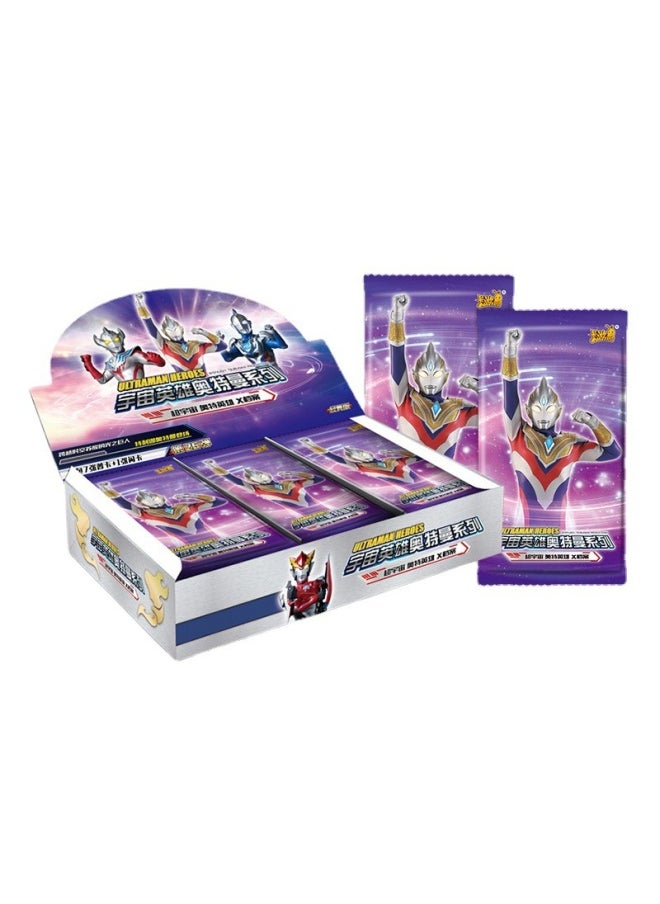 Card Game Ultraman Classic Version 30 Play One Yuan Two Yuan Five Yuan Package Full Star Blind Box Cp Card Luxury-Color:Pony Baoli 5 Yuan Package ]
