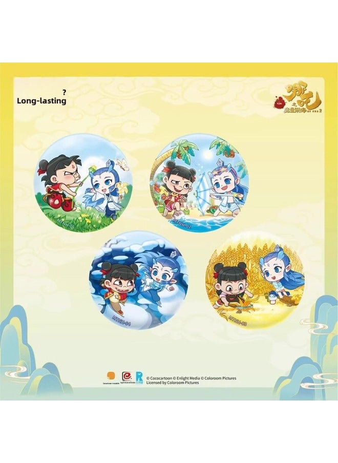 Card Tour Which Card Devil Boy Sea Movie Collection Card Spirit Flame Fighting Day Pack EX Edition Which 2 Seal God Edition Card-Color:Card Collection Agency Nezha 10 Yuan Pack Collector's Edition Comes In A Box Of 16 Packs