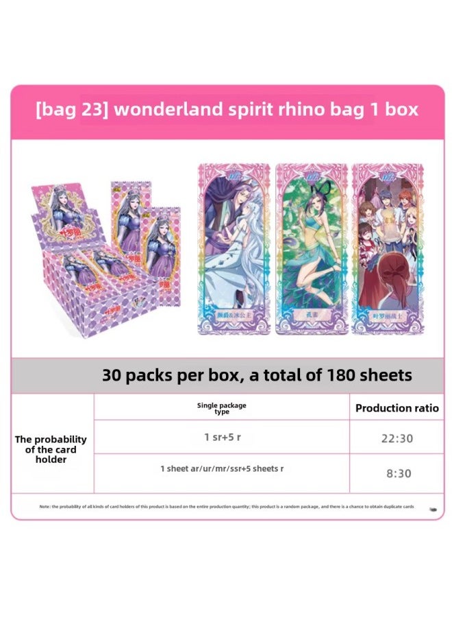 Altman Card Board Game Full Star Flash Card Which Card Pony Egg Collection Polly Game Gift Clip Machine Batch-Color:Ye Luoli 2 Yuan Pack (5 Sheets In A Pack)