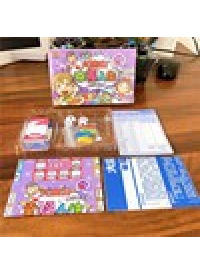 Genuine Q Version S Version Monopoly Game Children's Version Chess And Cards China World Taiwan Tour Happy Life Desktop Tour-Color: Checkers 1006