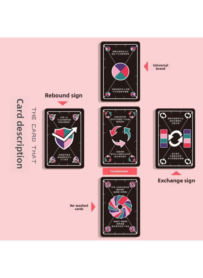 Wu Nuo Card Travel Card Iron Box Waterproof Mini Deluxe Edition Board Game Wu Nuo Party Board Game Card Game Wholesale-Color:Gold Edition A9007