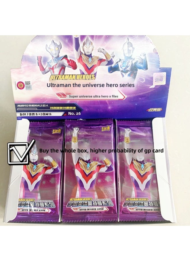Card Game Ultraman Classic Version 30 Play One Yuan Two Yuan Five Yuan Package Full Star Blind Box Cp Card Luxury-Color:10 Yuan Bag For Little Pony ]