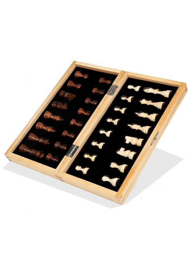 Children's Two-in-one Foldable Magnetic Chess Adult Chess Game Baby Competitive Educational Toys