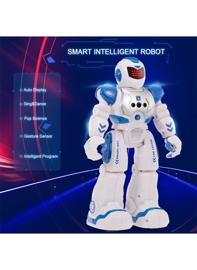 Smart Intelligent Robot Educational Rc Toy For Kids, White/Blue, 1545880336940 27x16x8.5cm