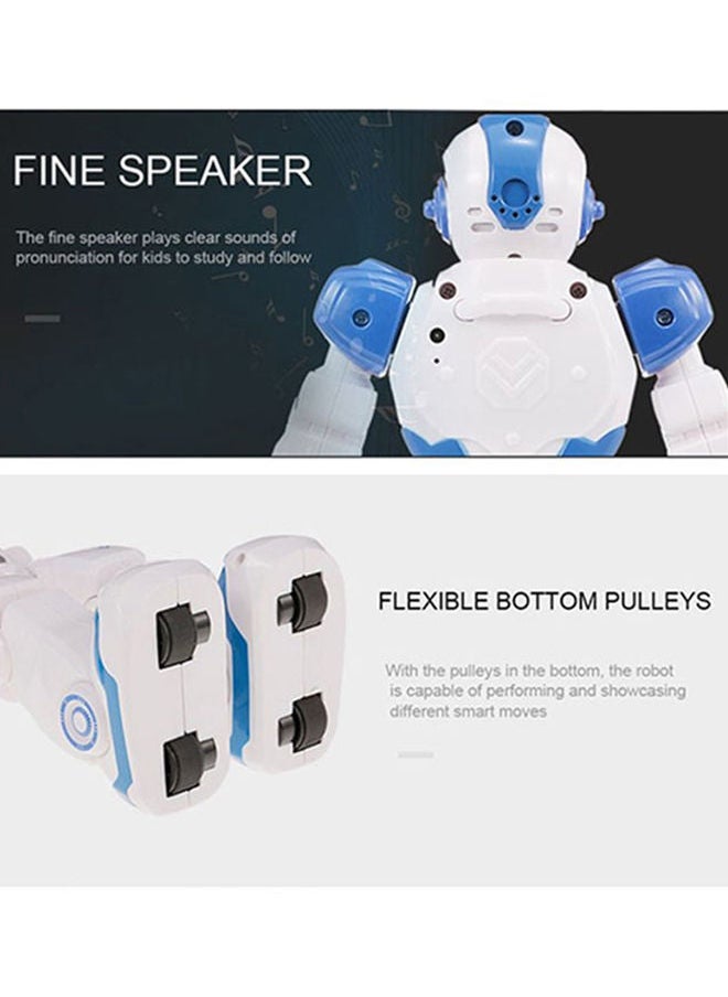 Smart Intelligent Robot Educational Rc Toy For Kids, White/Blue, 1545880336940 27x16x8.5cm